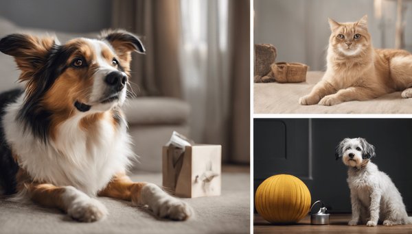 Les essentiels pour un chien et un chat épanouis à domicile
