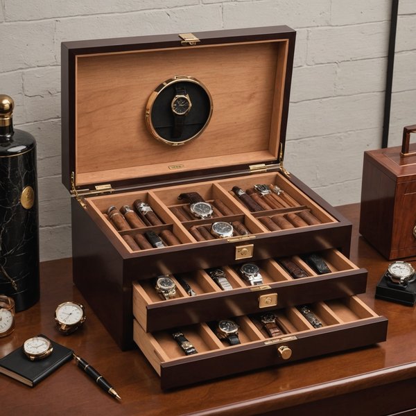 Caves à cigares & accessoires de luxe pour passionnés